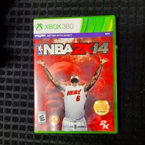 XBOX 360 NBA 2K14 Replacement case only NO DISC
